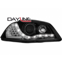 Faros Luz Diurna Seat Ibiza 6l 03-08 _Tfl-Optik _ Negros