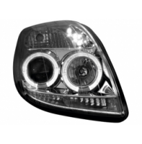 Faros Toyota Yaris 06+ _ 2 Angel Eyes