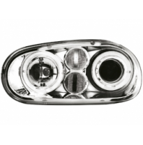 Faros Vw Golf Iv _ 2 Angel Eyes (Ojos De Ángel)