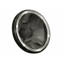 Faros Vw Golf I _ Angel Eyes (Ojos De Ángel) _ Negro-Cromado