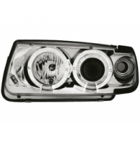 Faros Vw Polo 95-98 _ 2 Angel Eyes (Ojos De Ángel)
