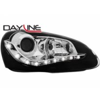 Faros Luz Diurna Vw Golf V 03-08_ _Negros