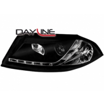 Faros Luz Diurna Vw Passat 3bg 00-04 Negros