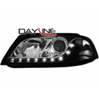 Faros Luz Diurna Vw Passat 3bg 00-04 _Tfl-Optik _ Negros