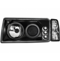 Angel Eyes Vw Polo 3 86c2s 91-94 _ Negro