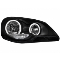 Angel Eyes Vw Polo 9n2 05+   _ Negro