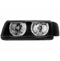 Faros Vw Passat 35i B4 93-96 _ 2 Angel Eyes _ Negro
