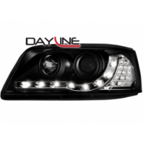 Faros Luz Diurna Vw T5 03 _ _Negro