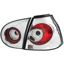 Pilotos Traseros Vw Golf 2003+ Cromado