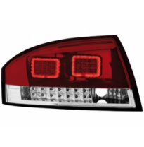 Pilotos Led Audi Tt (8n3 / 8n9) 98-05 Rojo Crystal