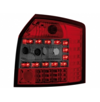 Pilotos Led Audi A4 B6 8e Avant 01-04 _ Rojo/Ahumado