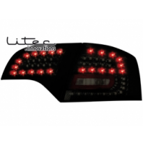 Pilotos Led Audi A4 Avant B7 04-08 _ Negro/Ahumado