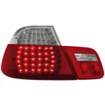 Pilotos Traseros Led Bmw E46 Coupé 98-02 _ Rojo/Crystal 4teilig