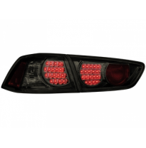 Pilotos Traseros Led Mitsubishi Lancer 08+ _Negro/Ahumado