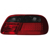 Pilotos Traseros Led Mercedes Benz W210 E Class 95-02_Rojo/Ahumado