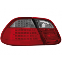 Pilotos Traseros Led Mercedes Benz Clk W208 06.97-02_Ahumado/Rojo