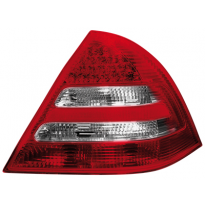Pilotos Traseros Led Mercedes Benz C W203 04-05_Rojo/Crystal