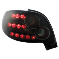 Pilotos Led Peugeot 206cc 98-09_Negro