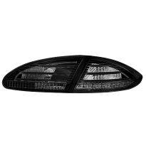 Pilotos Led Seat Leon 05-09 _  Black_With Led Indicator