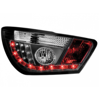 Pilotos Traseros Led Seat Ibiza 6j 04.08+ _ Negro