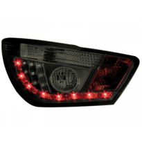 Pilotos Traseros Led Seat Ibiza 6j 04.08+ _ Negro/Ahumado