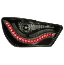Pilotos Traseros Led Seat Ibiza 6j 04.08+ Negro/Ahumado