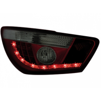 Pilotos Traseros Led Seat Ibiza 6j 04.08+ _ Rojo/Ahumado