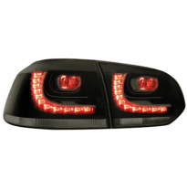 Pilotos Traseros Led Vw Golf Vi 08+_Ahumado_R-Look