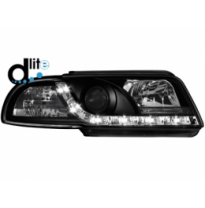 Faros Luz Diurna Audi A4 B5 95-98 _Drl-Optic _ Cromado