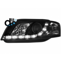 Faros Luz Diurna Audi A3 8p Homologacion R87 _ Negro