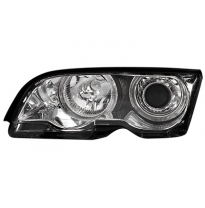 Faros Delanteros Bmw E46/2 Coupe 01-03_2 Angel Eyes_Cromado