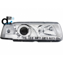 Faros Luz Diurna Bmw E36 Coupé 92-98_Homologacion R87_Cromado