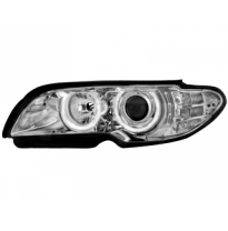 Faros Delanteros Bmw E46 2t 03-06 _ 2 Standlichtringe _Cromado
