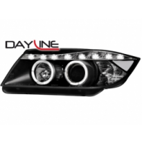 Faros Luz Diurna Bmw E90 05+_2 Slr_Drl-Optic_Black