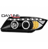 Faros Luz Diurna Bmw E90 05+_2 Slr_Drl-Optic_Led_Black