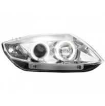 Faros Delanteros Bmw Z4 02-08 _ 2 Ccfl Slr _ Cromado