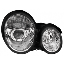 Faros Delanteros Mercedes Benz W210 E Class 95-98_Ahumado