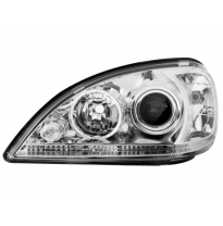 Faros Delanteros Mercedes Benz W163 M Class 02-04_Cromado