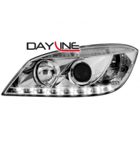 Faros Luz Diurna Mercedes Benz C Class W204 07-12_Chrom