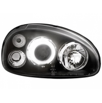 Faros Delanteros Opel Corsa B 3/5t 03.93-01 _ 1 Ccfl Slr _ Negro