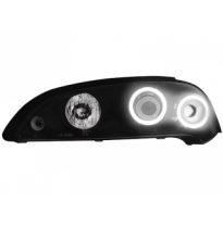 Faros Delanteros Opel Tigra 94-00 _ 2 Ccfl Slr _ Negro