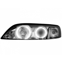 Faros Delanteros Opel Vectra B 96-99 _ 2 Ccfl Slr _ Cromado