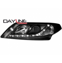 Faros Luz Diurna Renault Laguna 01-10/05 _ Negro