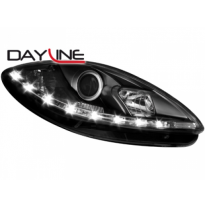 Faros Luz Diurna Seat Leon 1p 09+ _ Negro