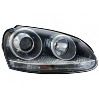 Faros Delanteros Vw Golf V 03-07_Gti Look_Negro
