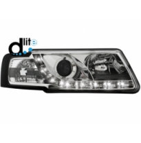 Faros Luz Diurna Vw Passat 3b Homologacion R87 _ Cromado