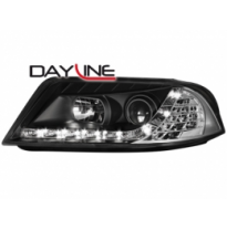 Faros Luz Diurna Vw Passat 3bg 00-04 _ Negro