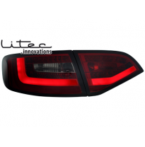 Litec Led Pilotos Traseros Audi A4 B8 (8k) Avant _ Rojo/Ahumados