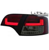 Litec Led Pilotos Traseros Audi A4 Avant B7 04-08 _ Rojo/Ahumados