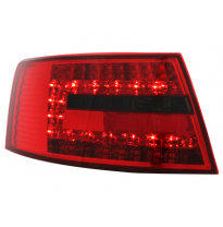 Led Pilotos Traseros Audi A6 4f Limousine 04-08 _ Rojo/Ahumados